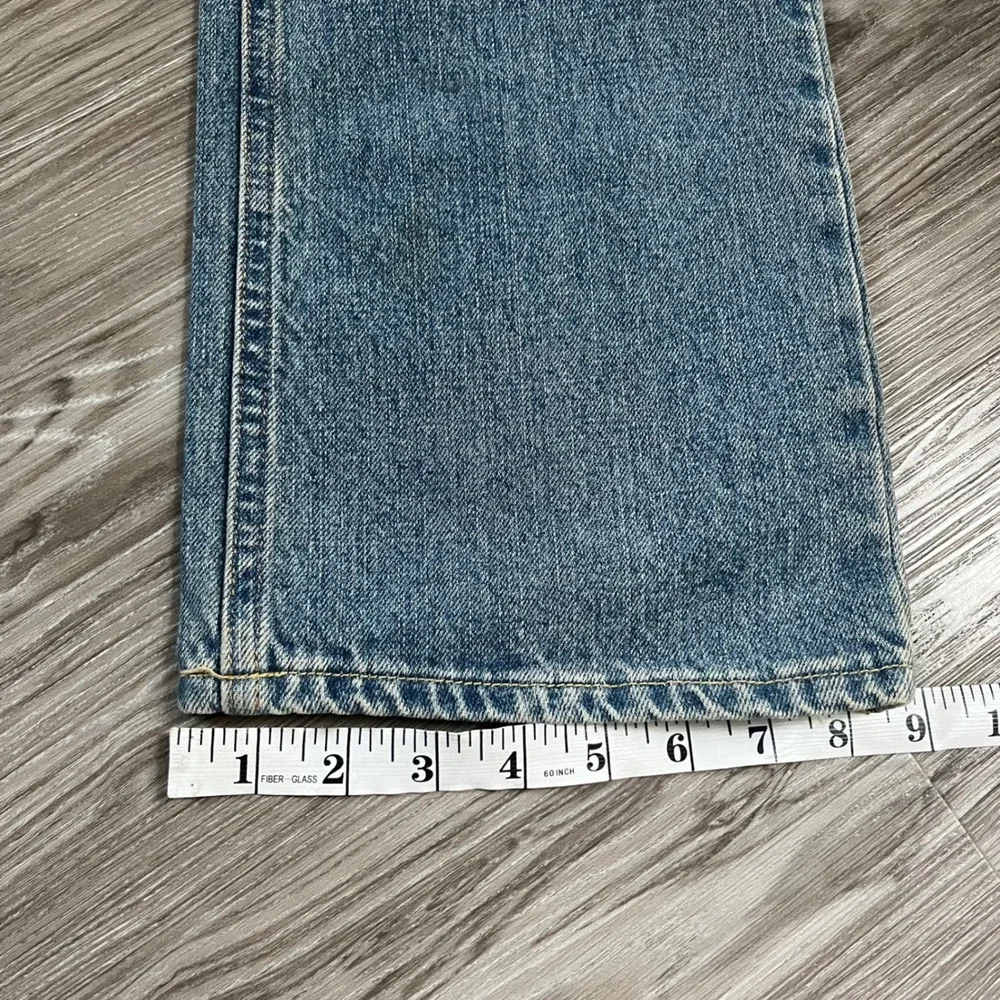 Hollister The Hollister Boot Jeans Mens 32x30 Medium Wash Button Fly Denim